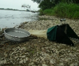 matÃ©riel de rÃ©alisation hydrobiologie : filet surber tamis